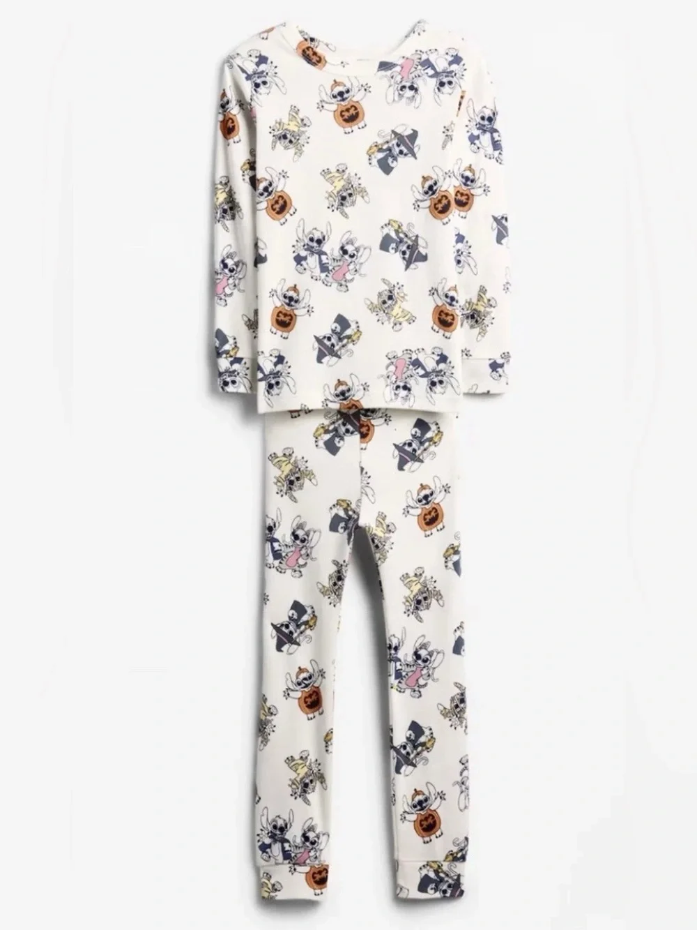 New babyGap Disney Lilo & Stitch Organic Cotton PJ Pajamas Halloween Toddlers